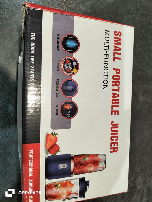 Blender z ładowaniem USB