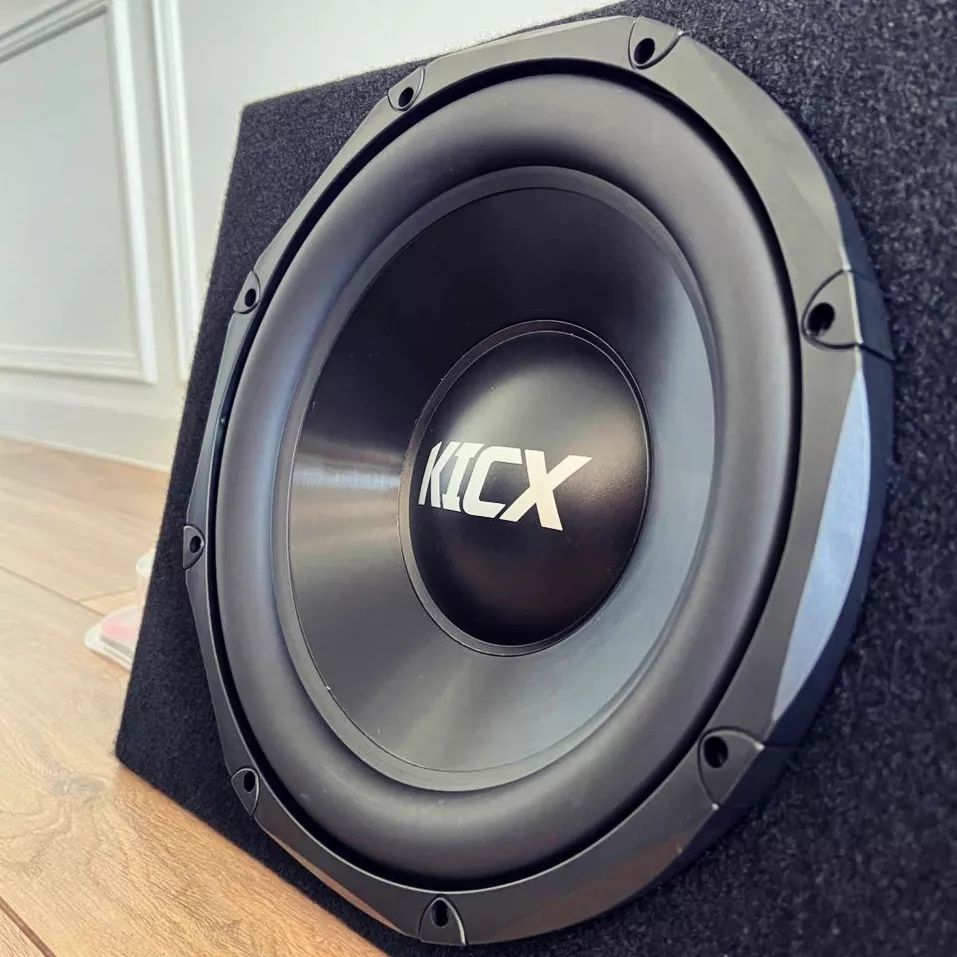 Потужний автомобільний сабвуфер Kicx STQ 1000W