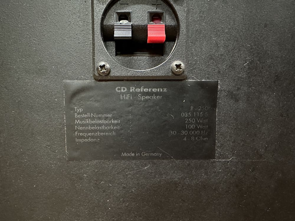Kolumny CD REFERENZ R-250 Germany 100/250W