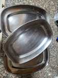 7 travessas inox