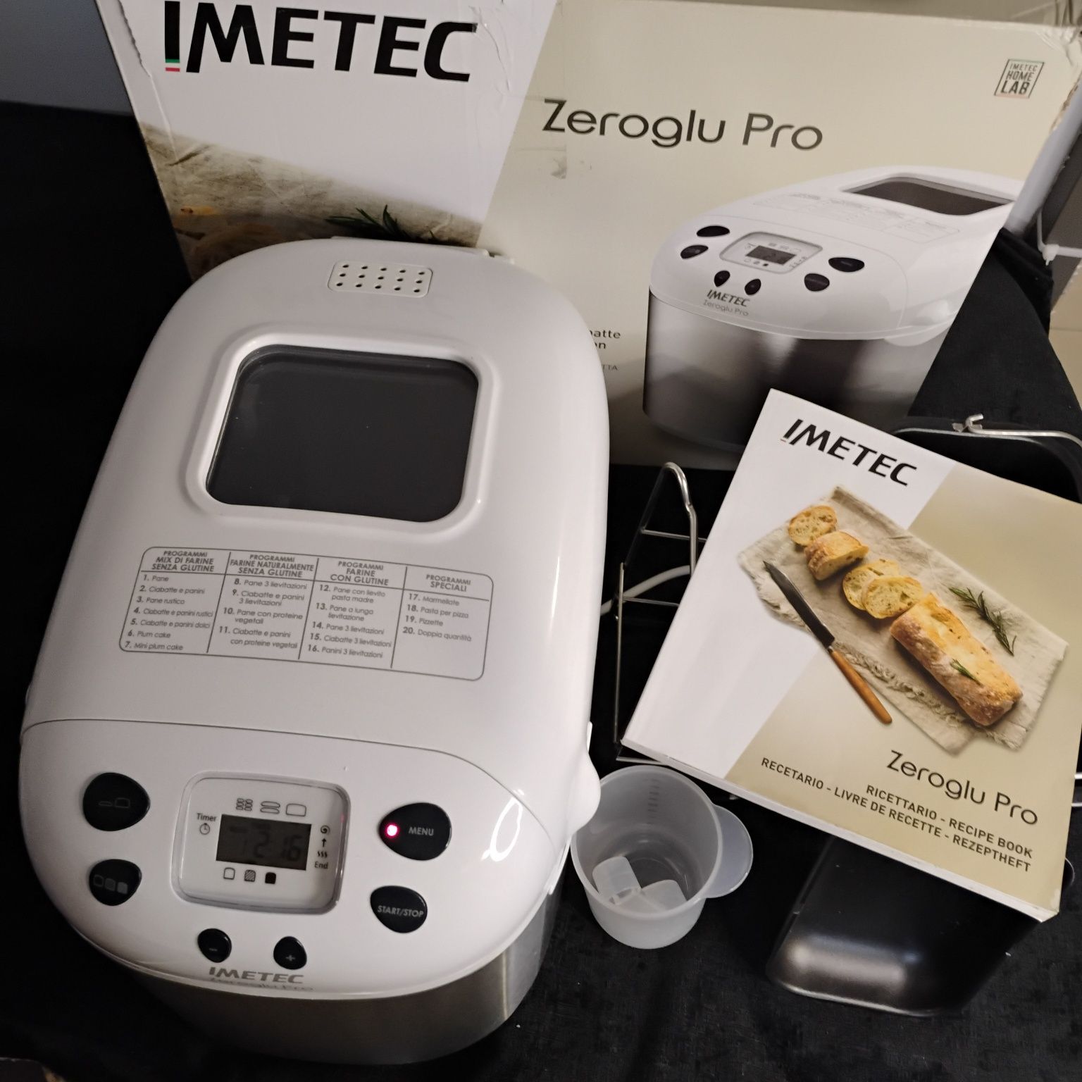 Urządzenie do wypiekania chleba Imatec Zeroglu Pro 920W -Ciasto do 1kg