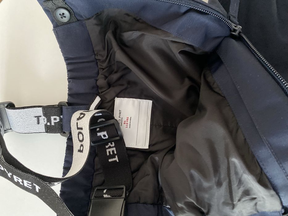 Водонепроникні  штани на підтяжках,  polarn o.pyret sweden 12-18