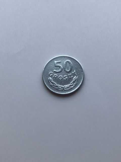 50 Groszy . Rok 1973 . Piękny stan .