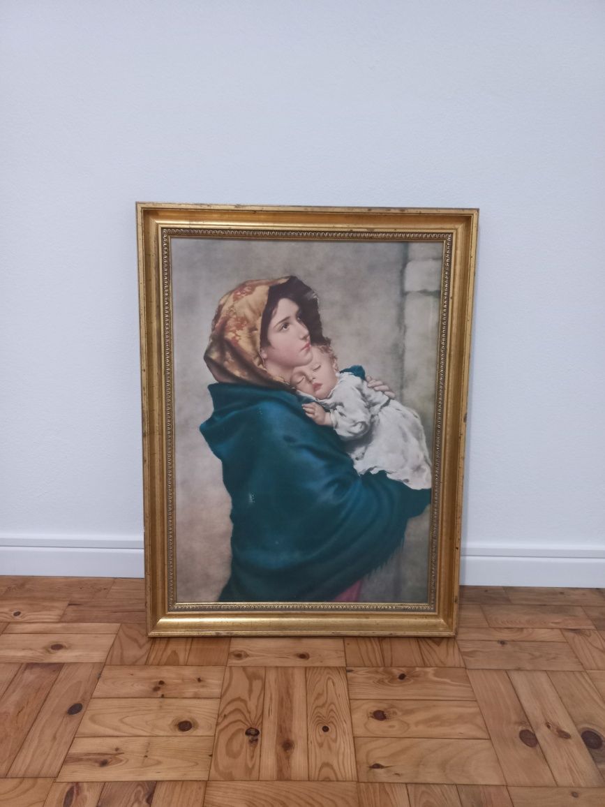 Quadro Madonna 79x59cm