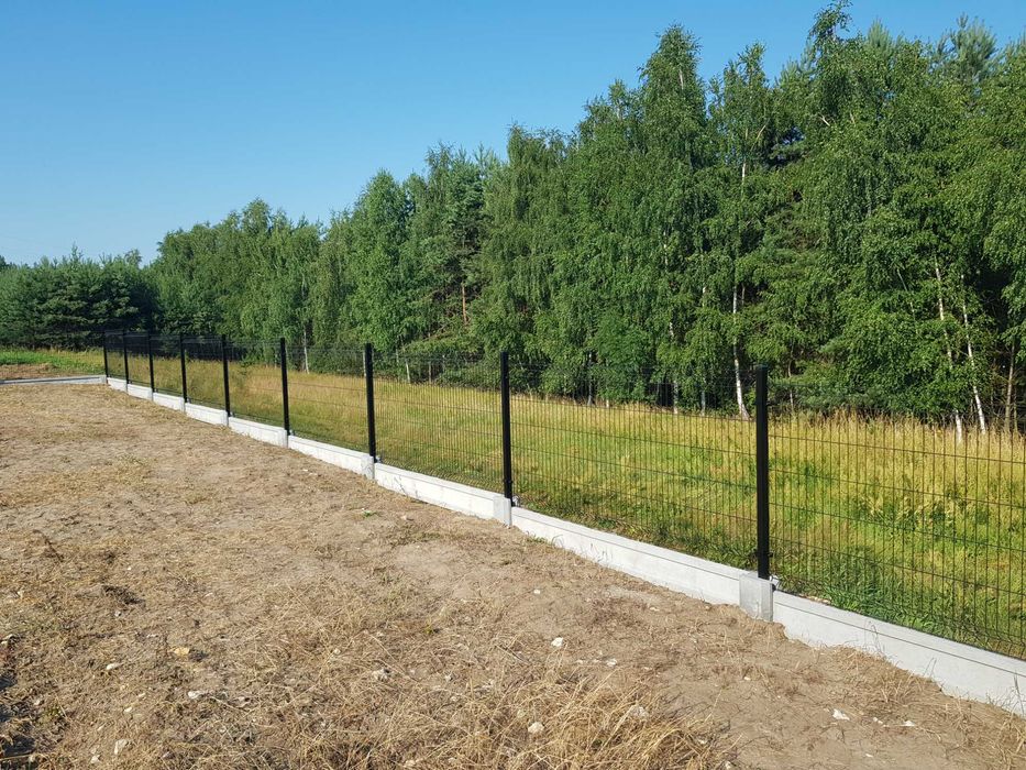 PROMOCJA! PANELE Ogrodzeniowe 4mm 123cm Podmurówka 58zł /mb