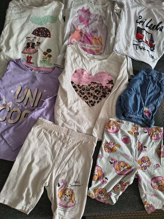 Mega Paka dla dziewczynki rozm. 116 jesień