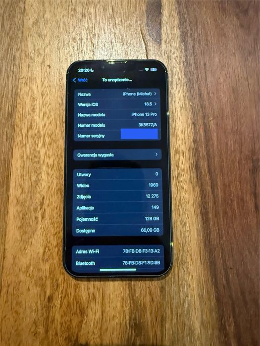 iPhone 13 Pro 128 GB Bydgoszcz