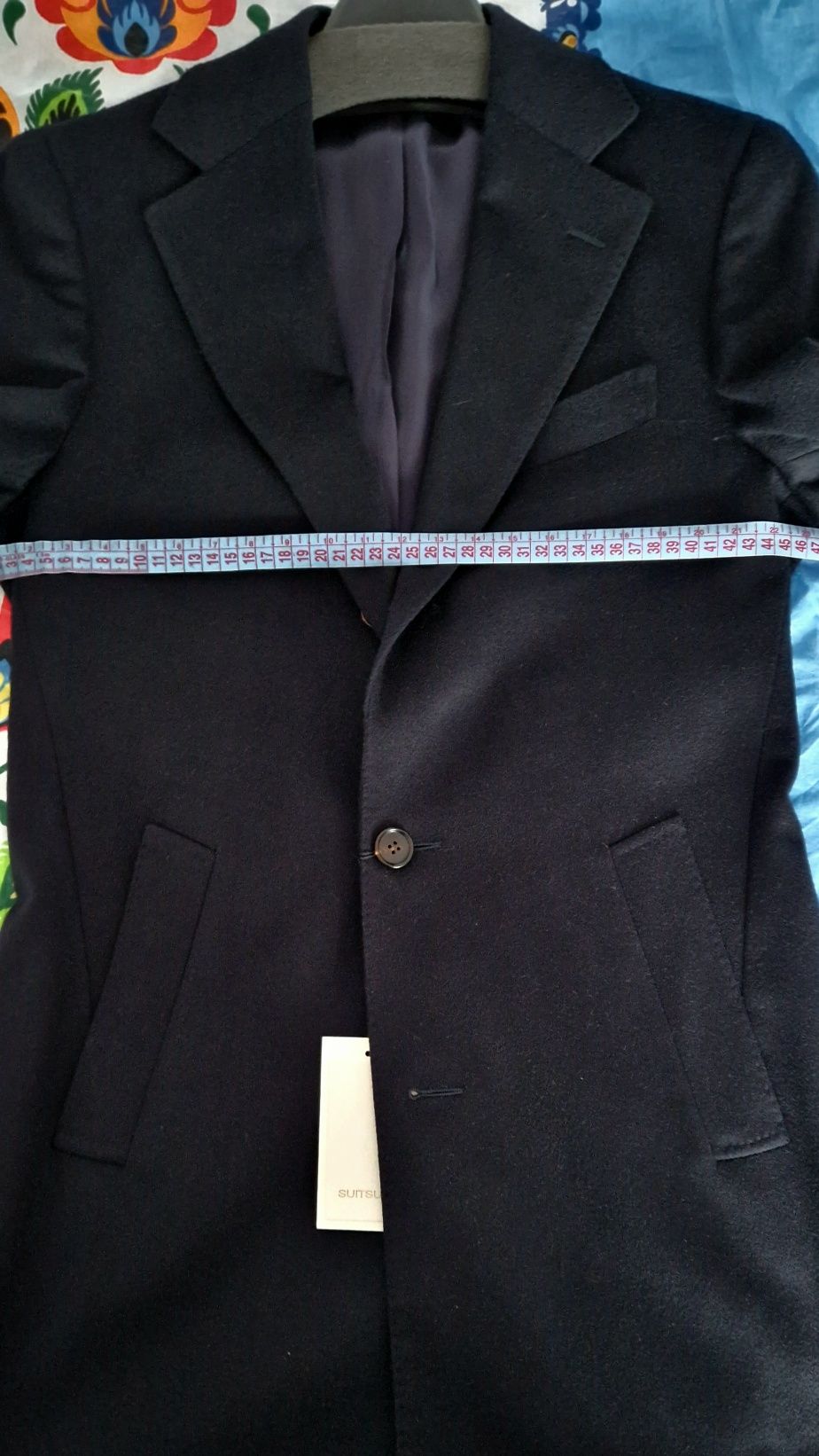 Nowy płaszcz Suitsupply r. 44