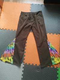Spodnie Hipis handmade XL