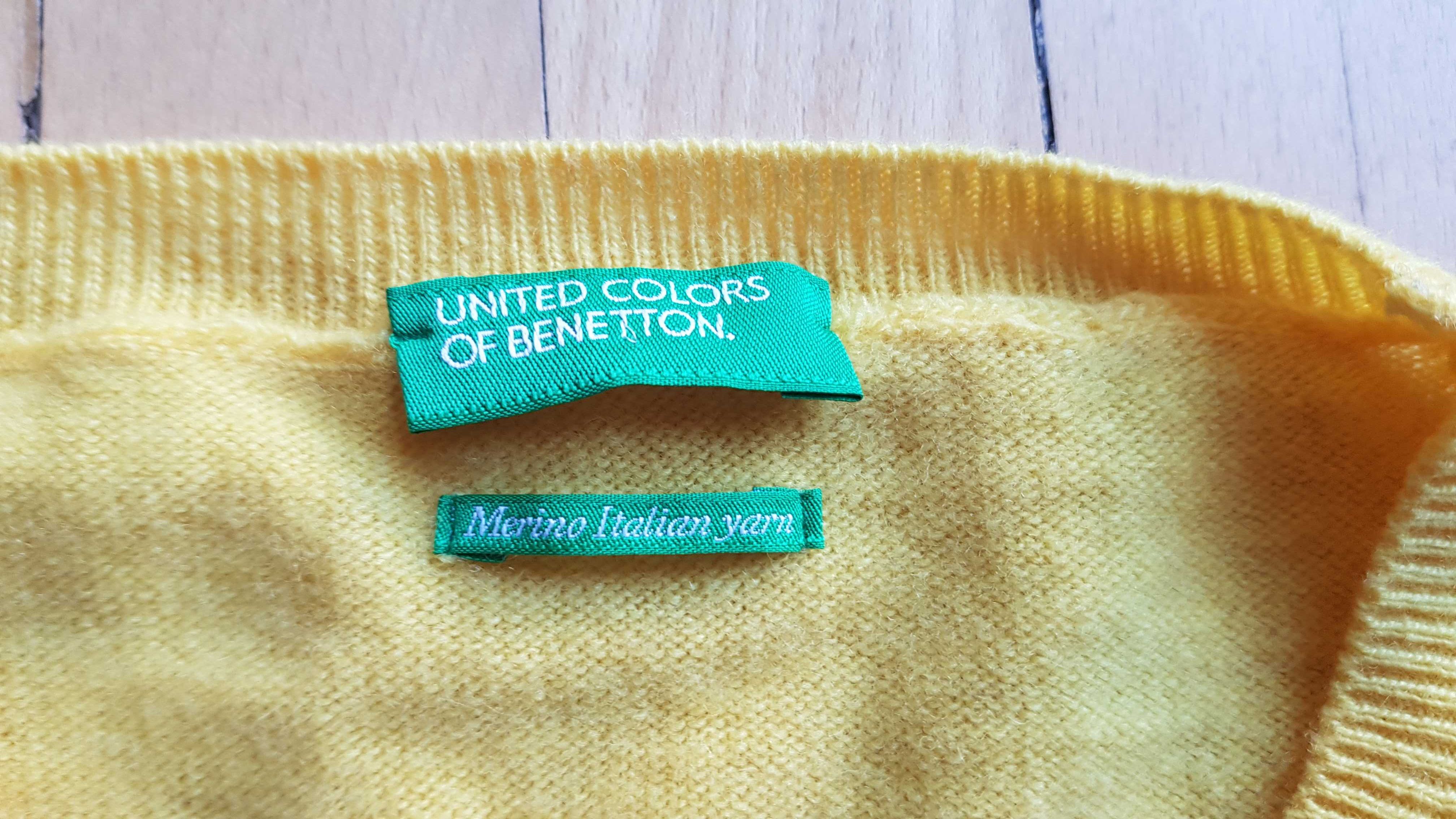 Sweter z welny merino, United Colors of Benetton