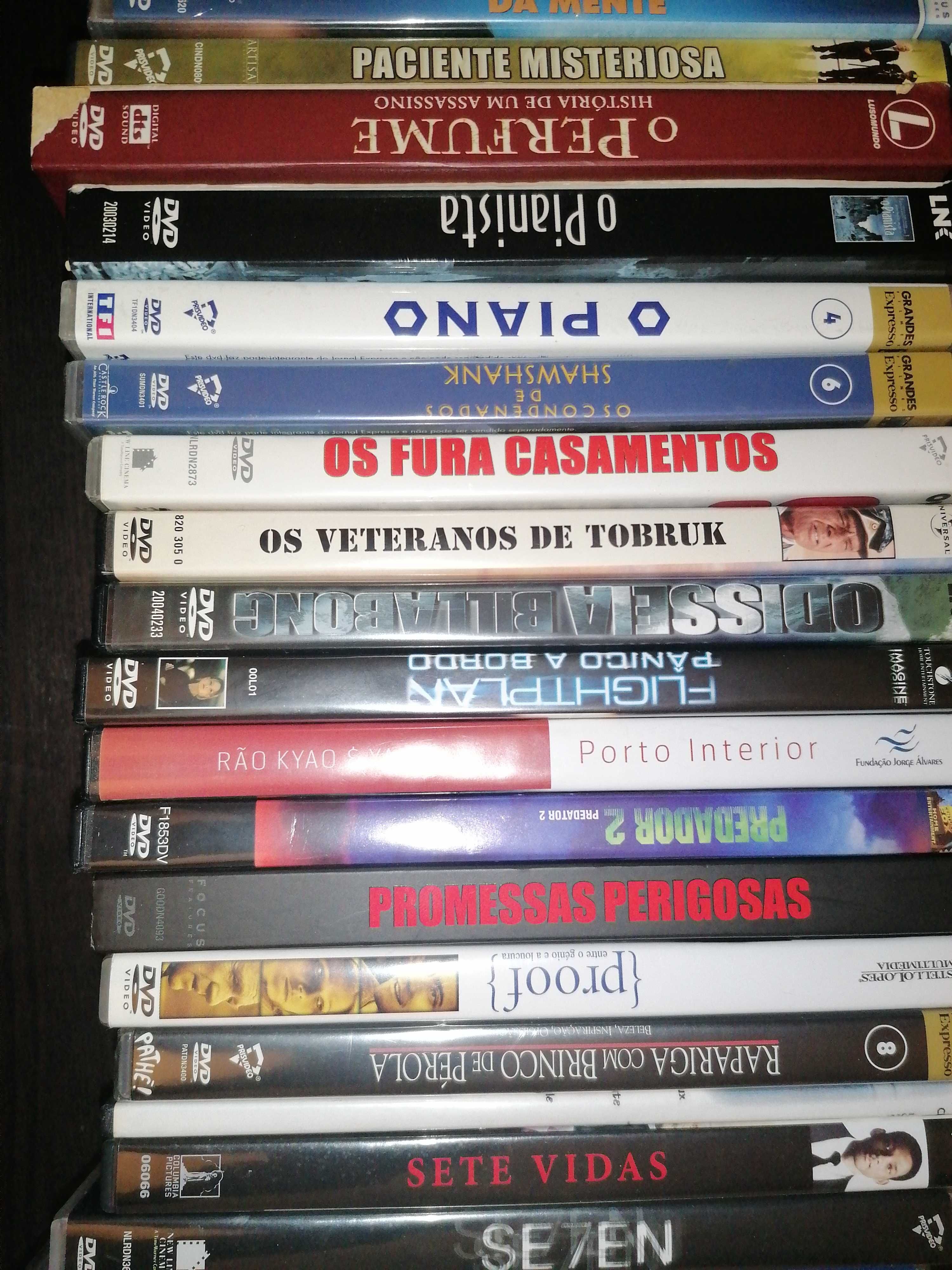 Filmes em DVD variados