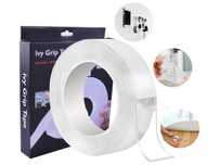 Багаторазова клейка стрічка Ivy Grip Tape 3 м, двостороннє кріплення