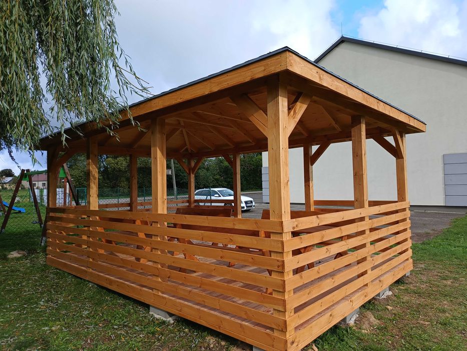 Nowoczesna altana , zadaszenie ,altanka klasyczna