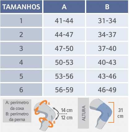 Joelheira Elástica Funcional com Barras Laterais Flexíveis / THERAGO