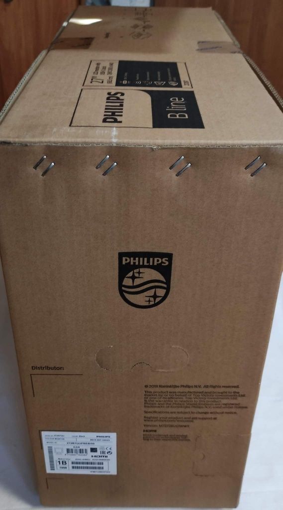Monitor PHILIPS 272B7QUPBEB/00 27" 2560x1440px IPS QuadHD,USB-C Nowy