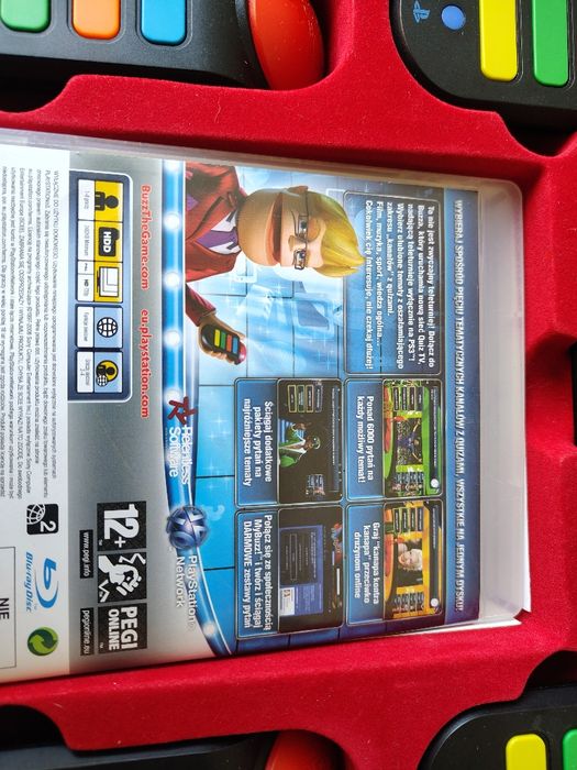 Gra Buzz PS3 Świat Quizów / Polskie Łamigłówki / Quiz TV na buzzery