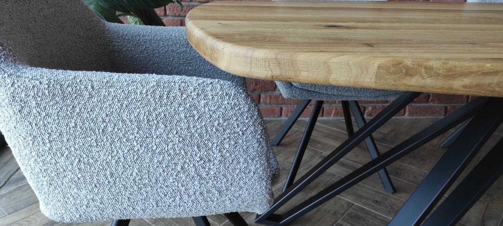 stół dębowy owal 200x100  producent dostępny od ręki nowość