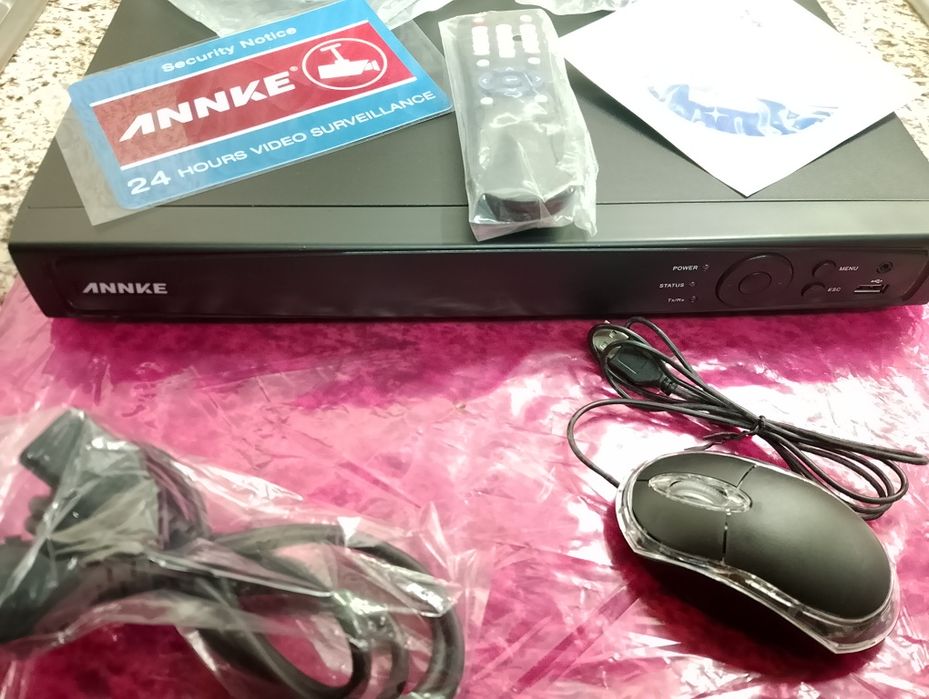 Annke N46PCK - Gravador de Rede 4K H.265+ PoE de 16 Canais
