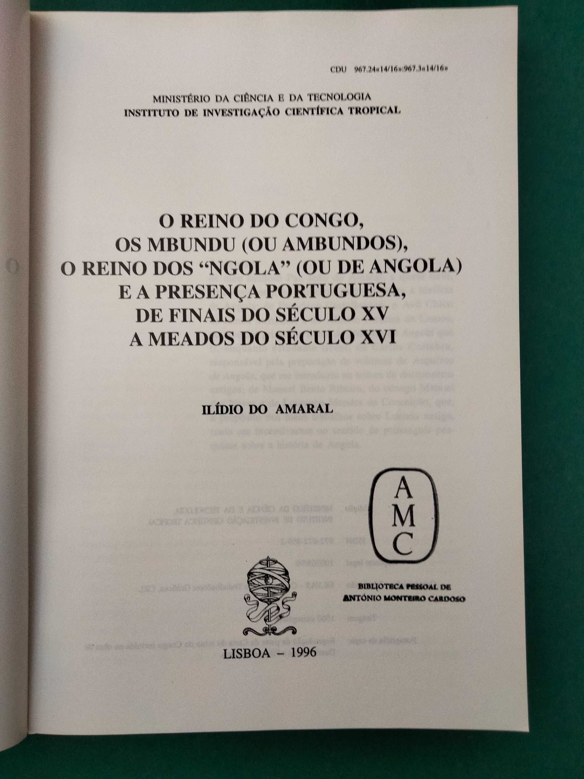 O Reino do Congo, os Mbundu (ou Ambundos) ... - Ilídio do Amaral