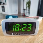 Radiobudzik Tesco alarm radio sieciowe i na baterie