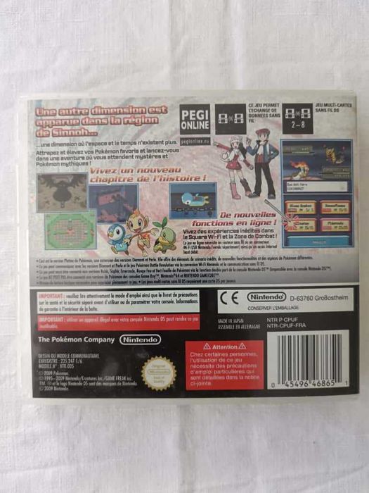 Pokémon Platine [Nintendo DS, 2009] Complete | Authentic | Tested