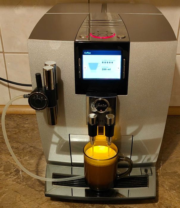 JURA IMPRESSA J90 Brilliant Silver SKLEP 8590zł okazja!