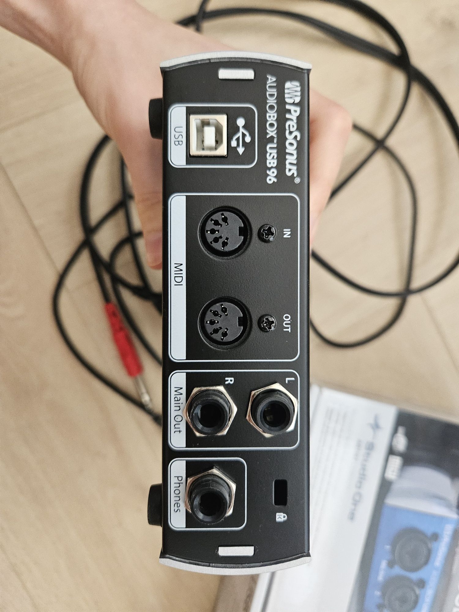 PreSonus Audiobox USB 96, interfejs interface audio, jak nowy, kable g