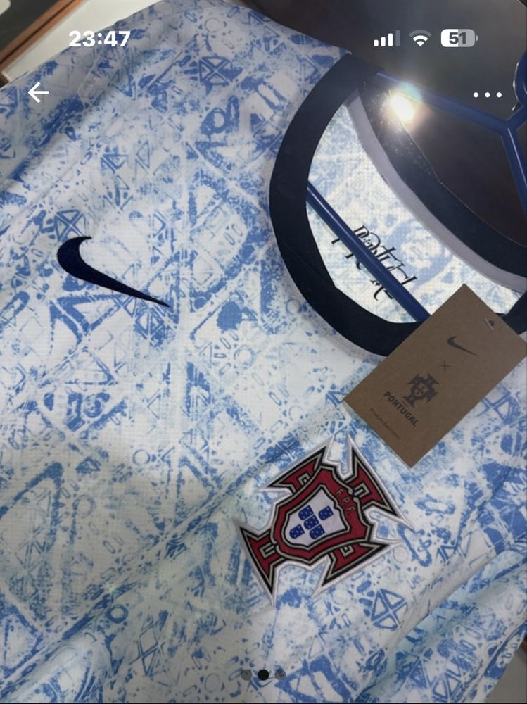 Camisola selecao nacional azuleijos Xl