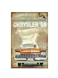 Placa Decorativa Retro CHRYSLER