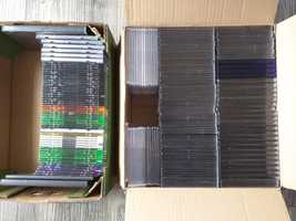 Pudełka na płyty CD DVD zwykłe czarne slim kolorowe