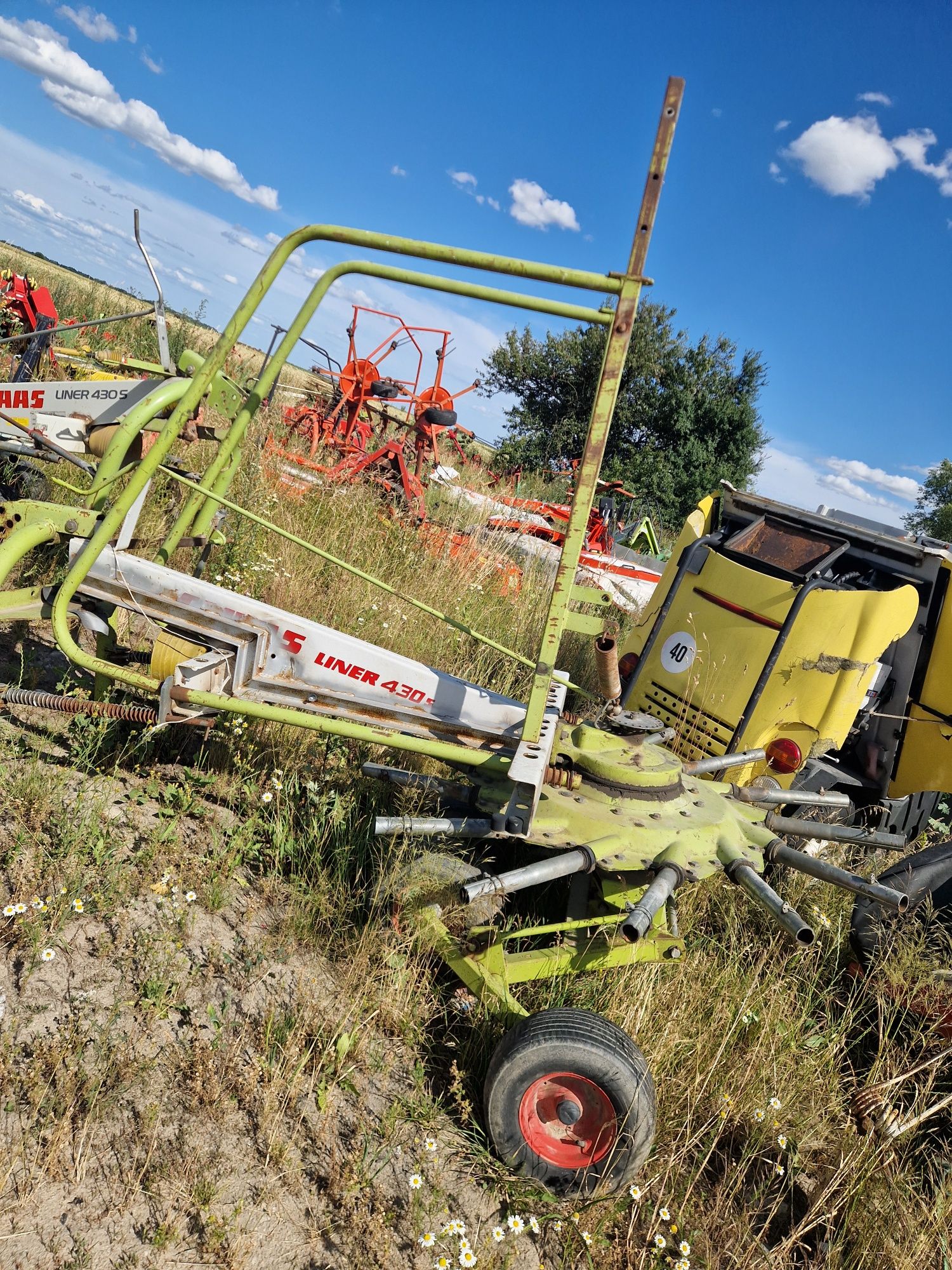 Czesci claas liner 430 s i inne modele 390
