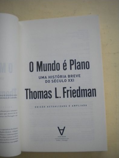 O Mundo é Plano de Thomas L. Friedman
