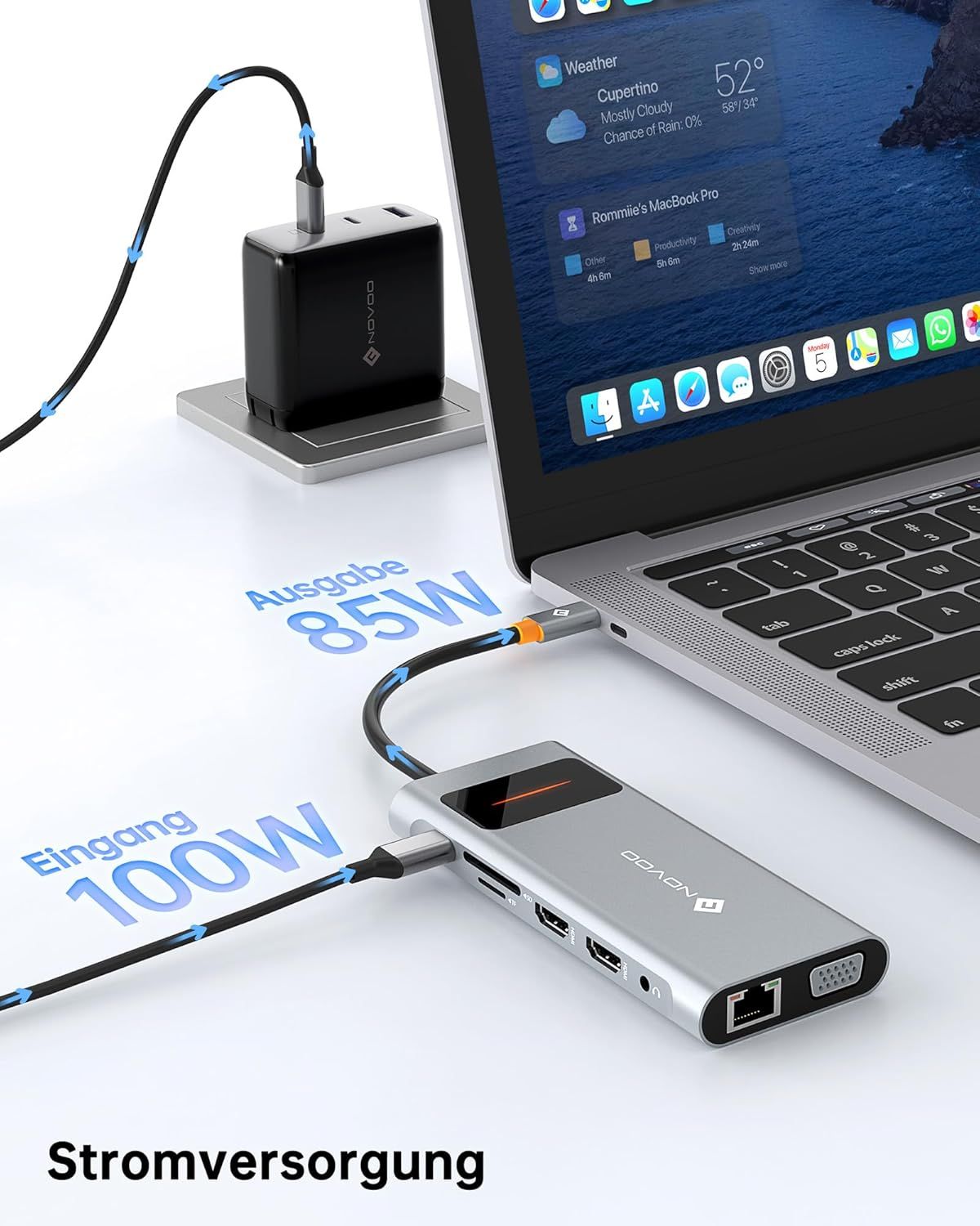 Hub USB Novoo NVHU