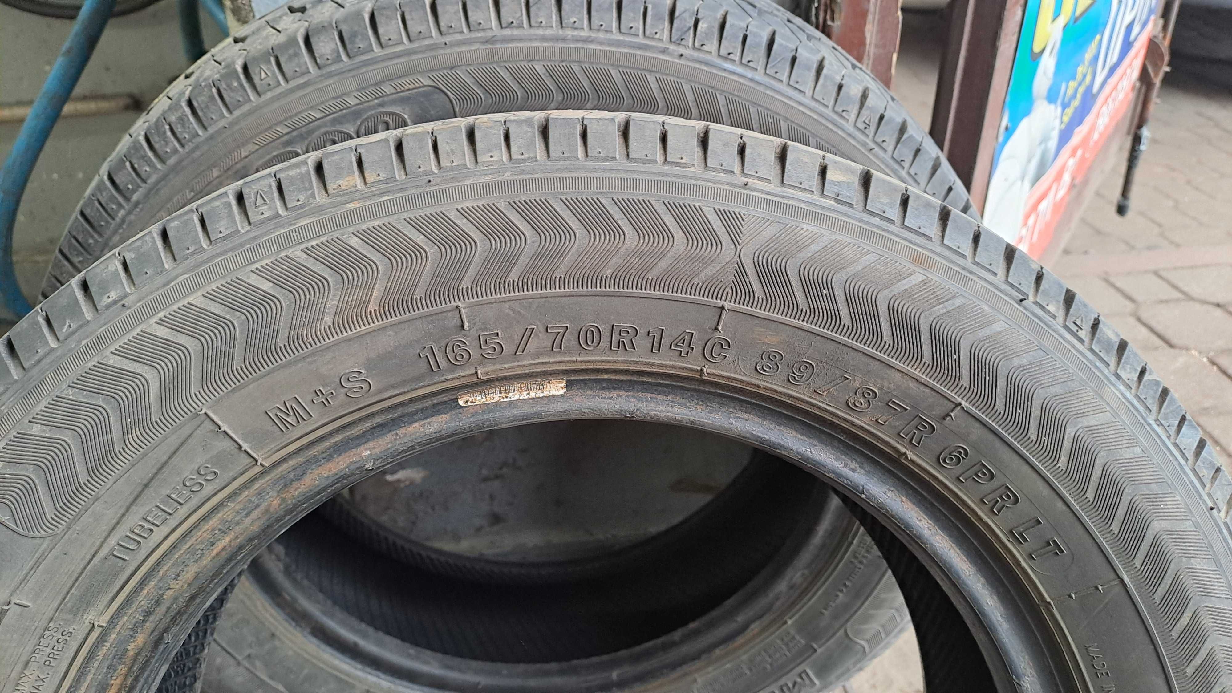 165/70r14c mirage opony letnie uzywane dostawcze przyczepka laweta