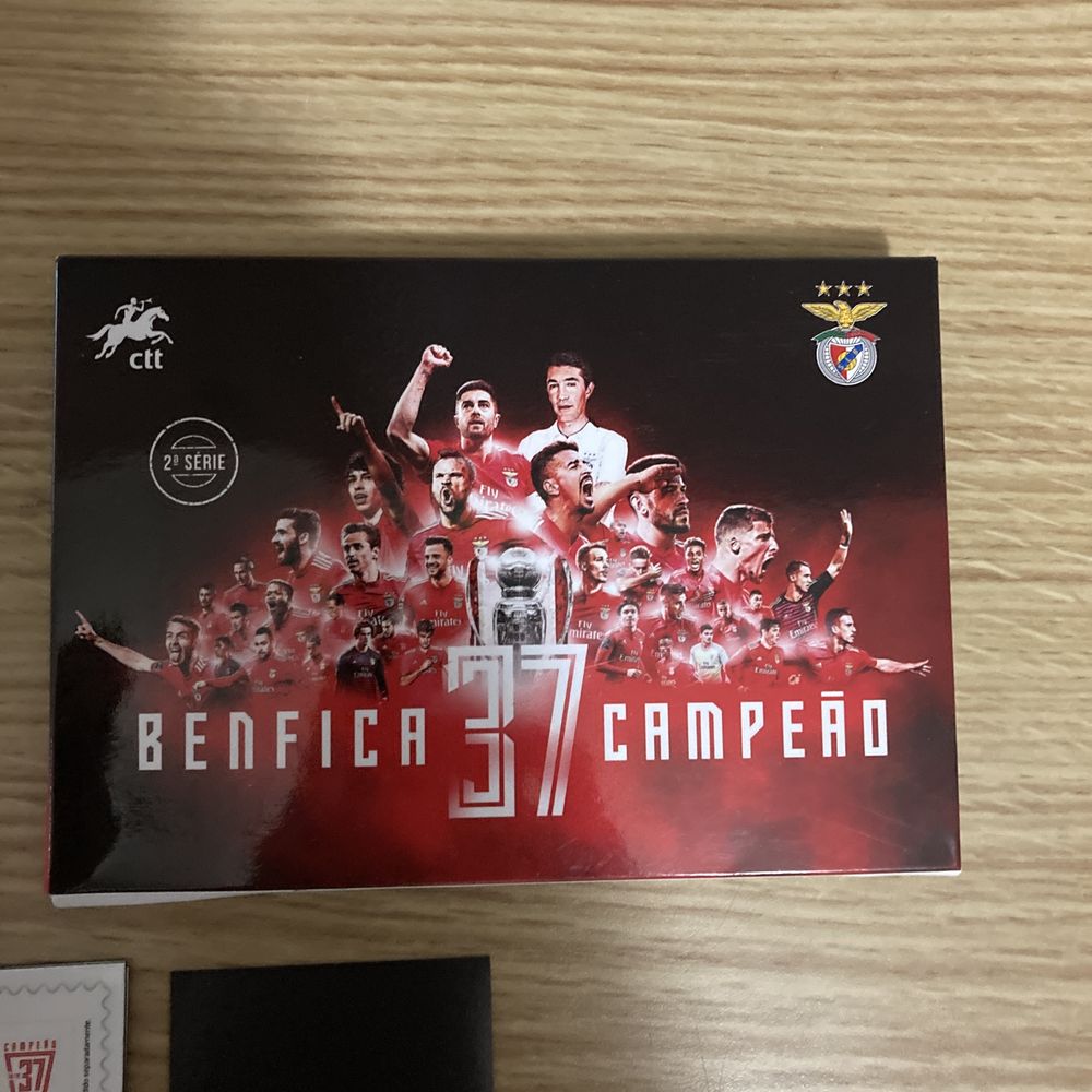 Selos do Benfica 37 SLB Campeão íman frigorifico SLB