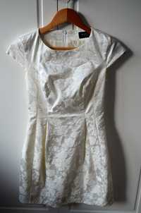 Biała sukienka Mohito rozmiar 32 XXS