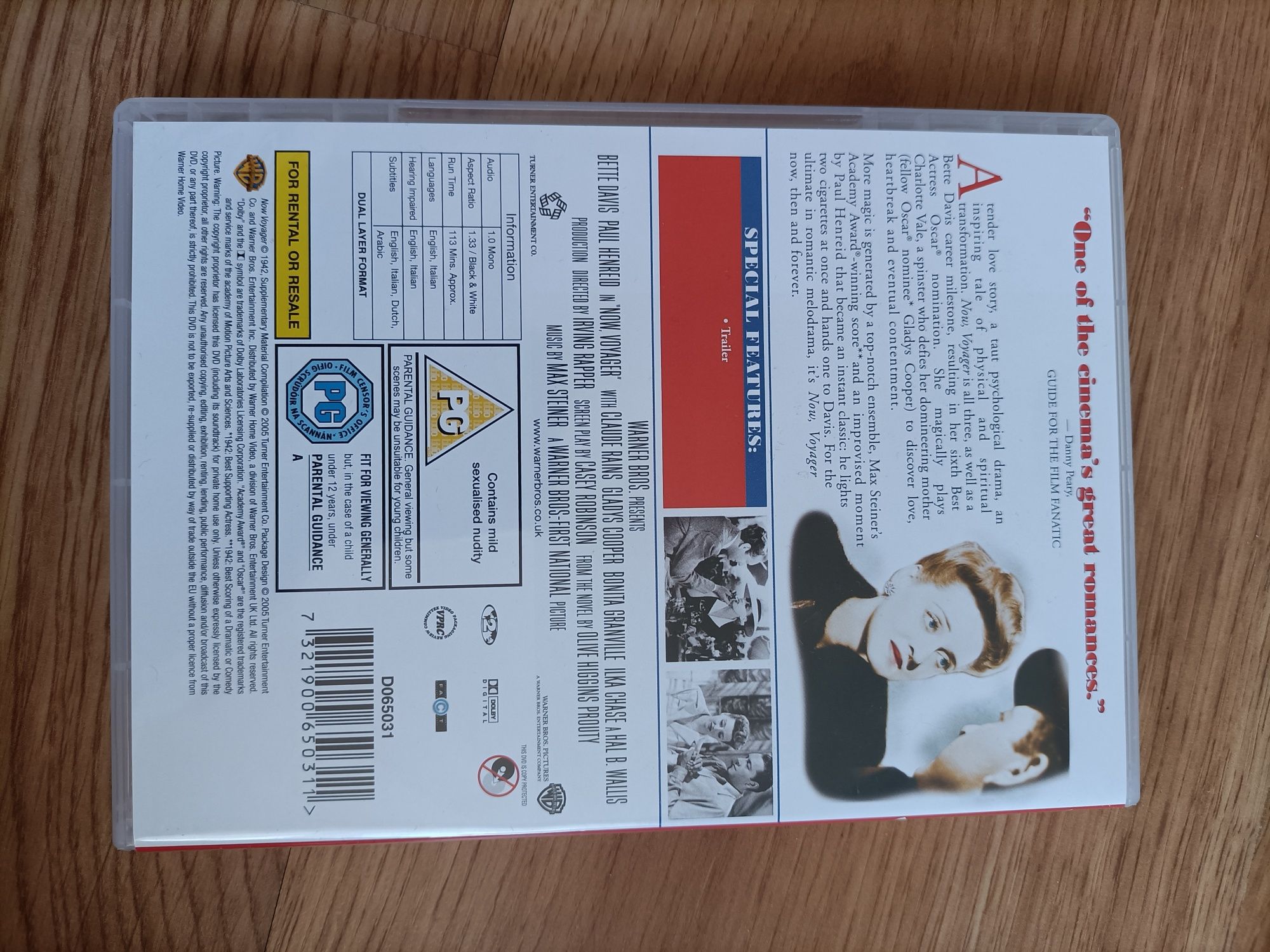 Film DVD Now, Voyager