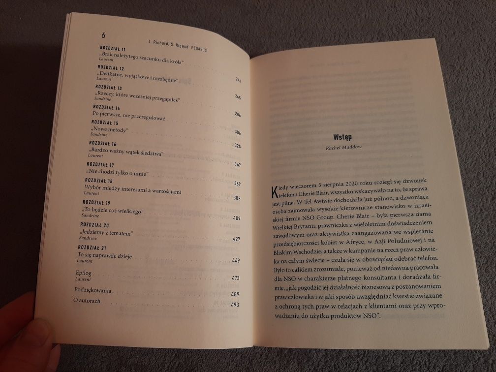 Pegasus Jak szpieg którego nosisz w kieszeni... Laurent Richard Rigaud