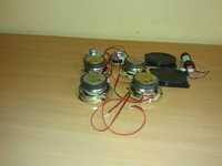 Głośnik  4 ohm 4 Watt 2 sztuki Głośniki 4 ohm 3 Watt 4 sztuki