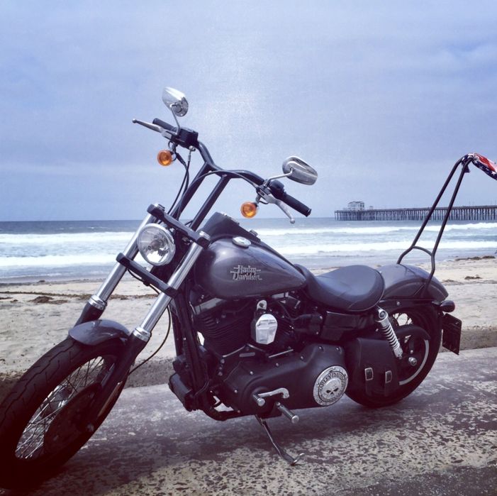 Guiador Lucky Daves San Diego Bar 14” Harley Davidson