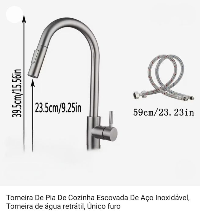 Torneira de cozinha nova