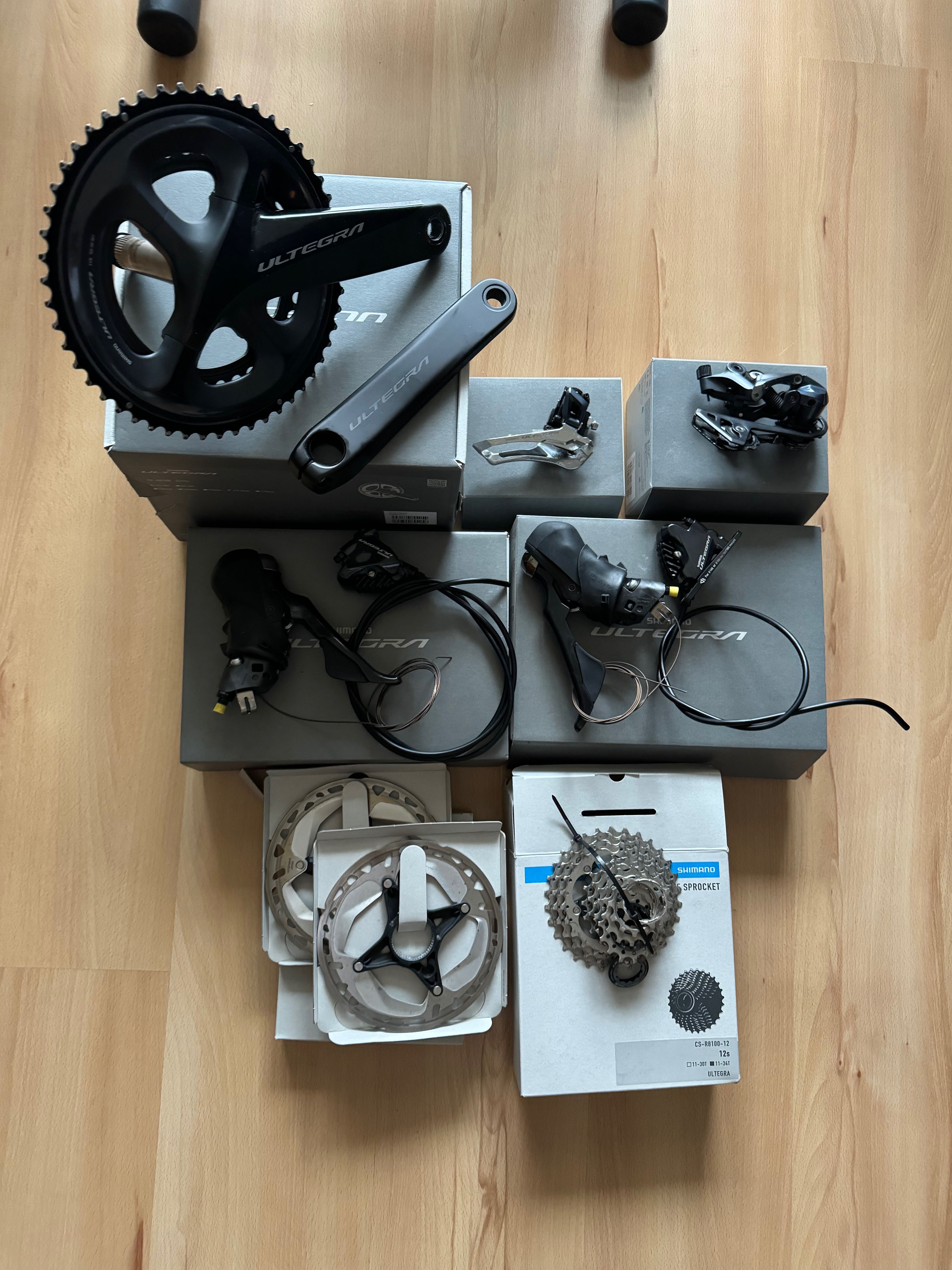 Grupa SHIMANO Ultegra R8000 (proszę przeczytaj opis)