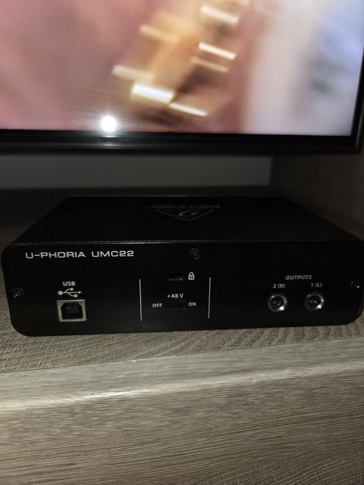 Interfejs audio Behringer U-PHORIA UMC 22