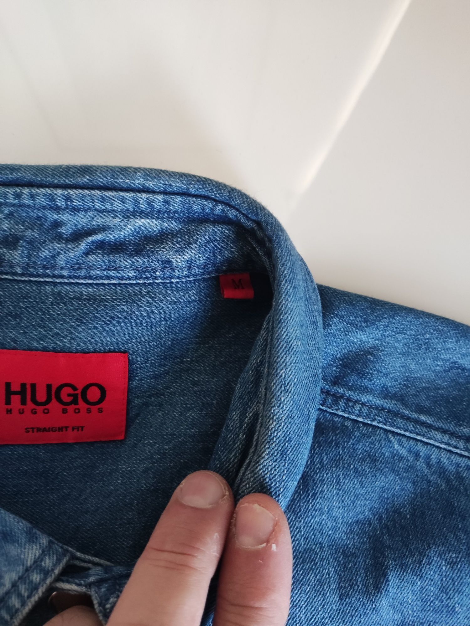 Camisa de ganga Hugo Boss