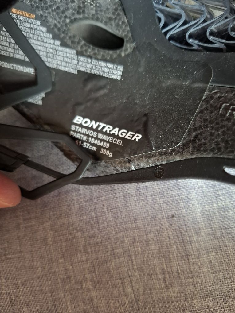Kask rowerowy  Bontrager Stravos Wavecel 51-57 cm 300g
