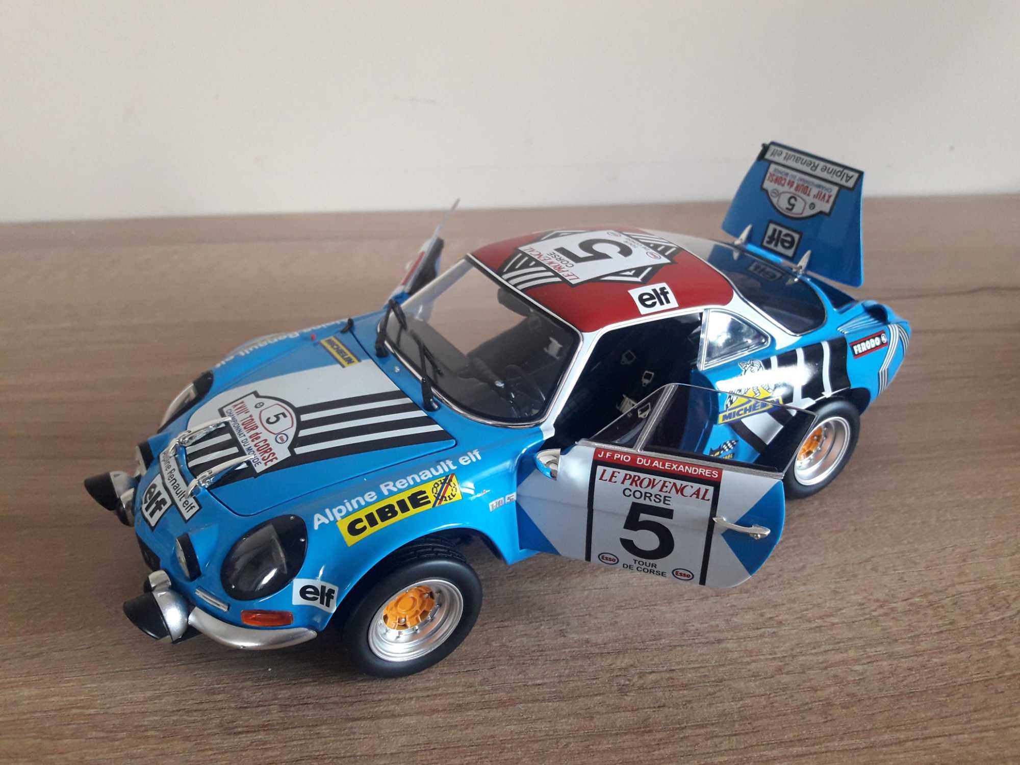 Alpine-Renault Kyosho 1:18 wrc rajd rally rallye