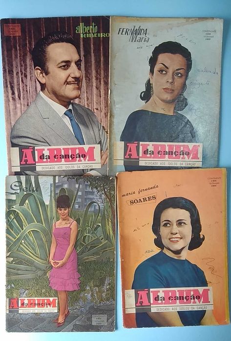 ÁLBUM DA CANÇÃO - Grande lote de revistas 5€ cada