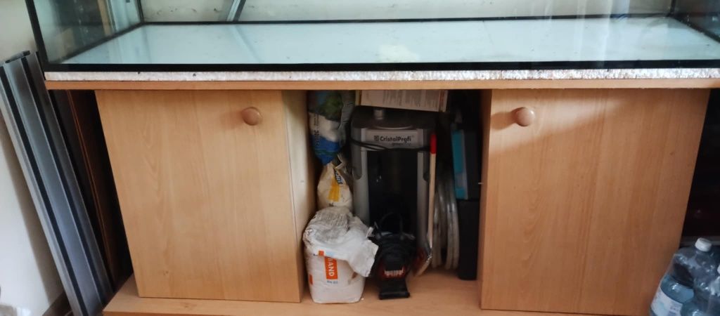 Akwarium 450l z szafką i pokrywą
