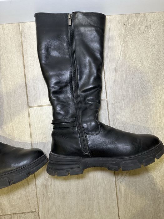 Чоботи зимові на широку ступню з шишками