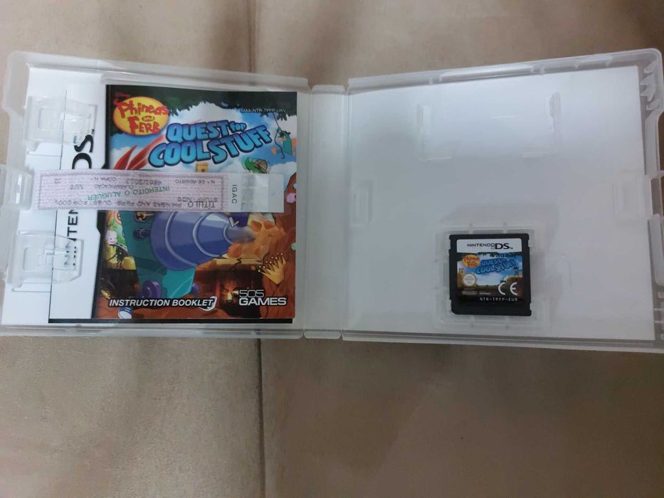 jogo Nintendo 3DS
phineas and Ferb -Quest for cool stuff